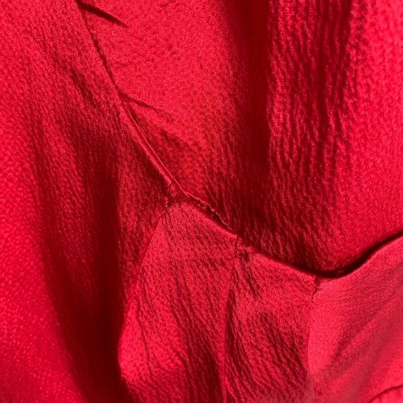 Red Top 100% Silk - never worn - Picture 6 of 6